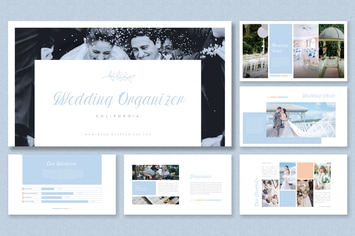 Elegant White Theme-Wedding Organizer Presentation