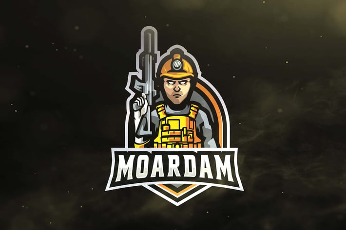 Miner Army Sport and Esports Logos