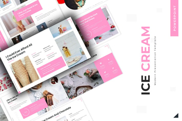 Sweet Ice Cream - Powerpoint Template