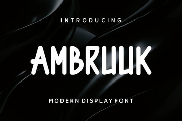 Ambruuk Font