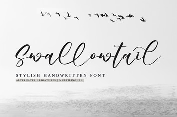 Swallowtail - Stylish Handwritten Font