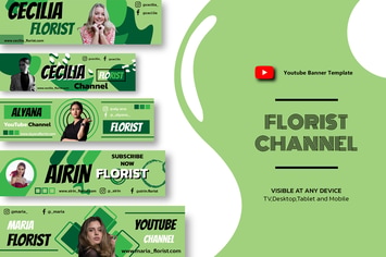 Florist Youtube Banner