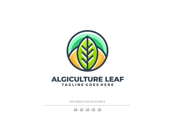 Leaf Color Mascot Logo