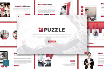 Puzzle - Business Keynote Template