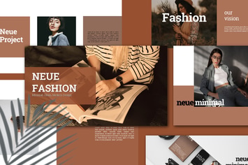 Neue Fashion Minimal - Powerpoint Template