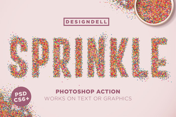 Sprinkle Photoshop Action