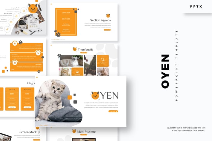 Oyen - Powerpoint  Template