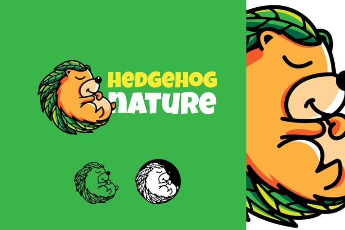 HEDGEHOG - Mascot & Esport Logo