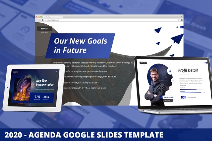 2020 - Agenda Google Slides Template