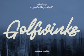 Golfwinks Script Font