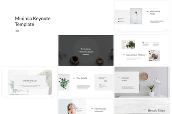 Minimia - Keynote Template