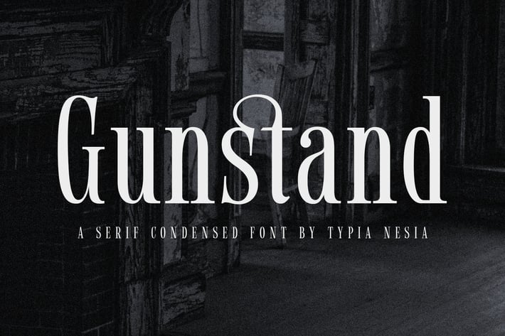 Gunstand - Classy Condensed Serif