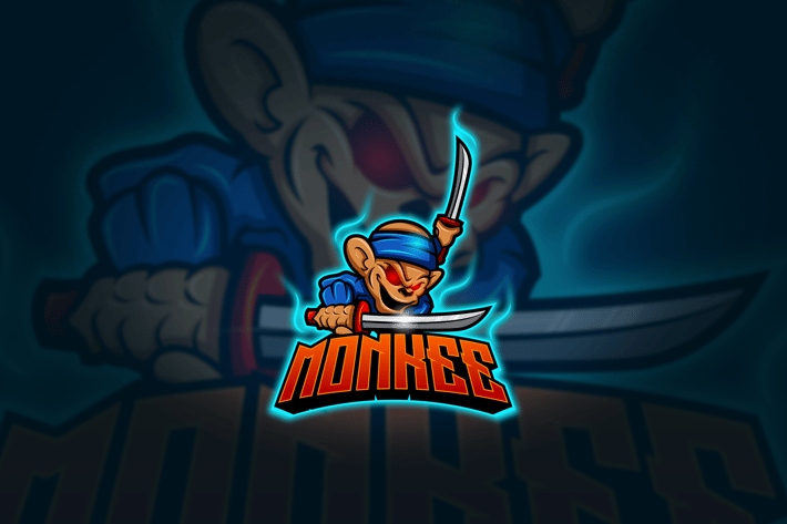 Monkey - Mascot & Esport Logo