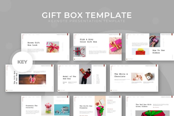 Gift Box - Keynote Template