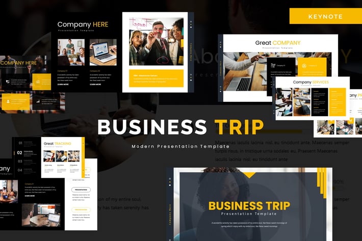 Business Trip- Keynote Template