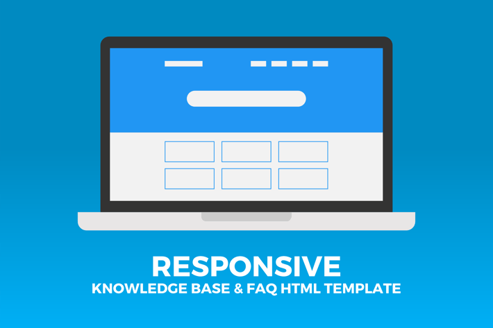 Responsive Knowledge Base & FAQ HTML Template