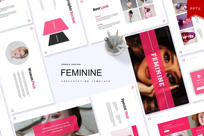 Feminine | Powerpoint Template