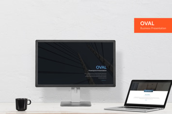 Oval Business Powerpoint Presentation