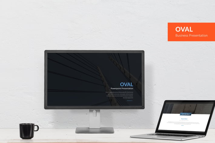 Oval Business Powerpoint Presentation