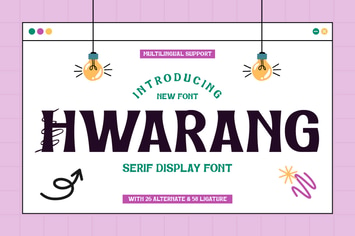 Hwarang - Display Font