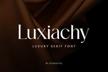 Luxiachy Luxury Serif Font