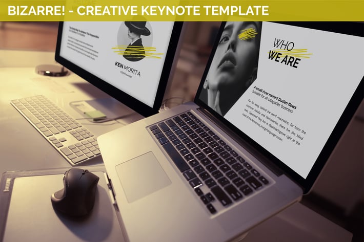 Bizarre - Creative Keynote Template