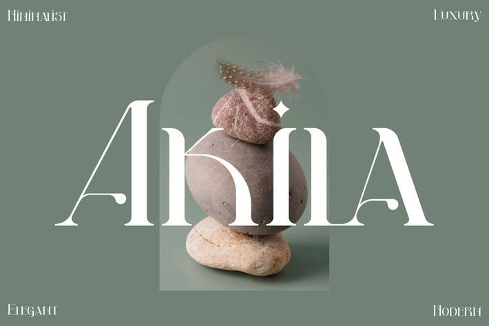 Akila Modern Serif Font