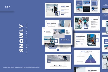 Snowly - Keynote Template