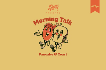 Morning Talk Logo Template