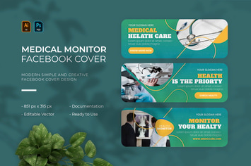 Medical Monitor | Facebook Cover