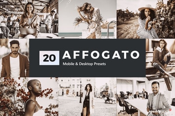20 Affogato Lightroom Presets & LUTs