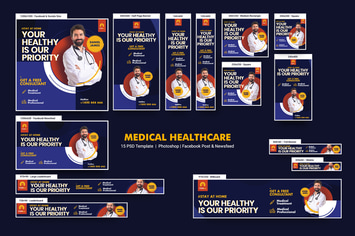 Medical Healthcare Banners Ad