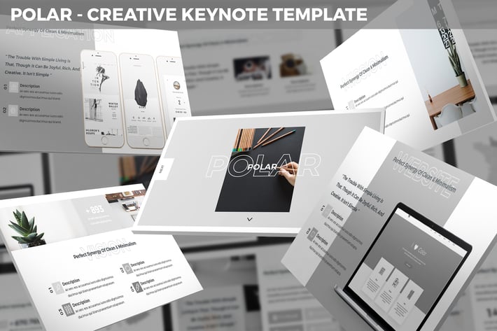 Polar - Creative Keynote Template