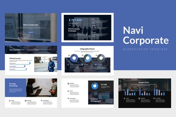 Navi - Corporate Keynote Template 