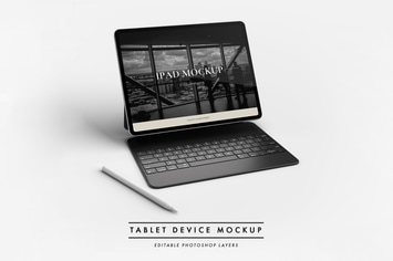 Tablet device mockup and scene generator