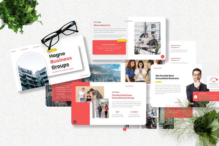 Hagne - Pitch Deck Powerpoint Template