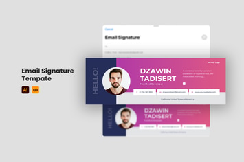 Email Signature Template V.14