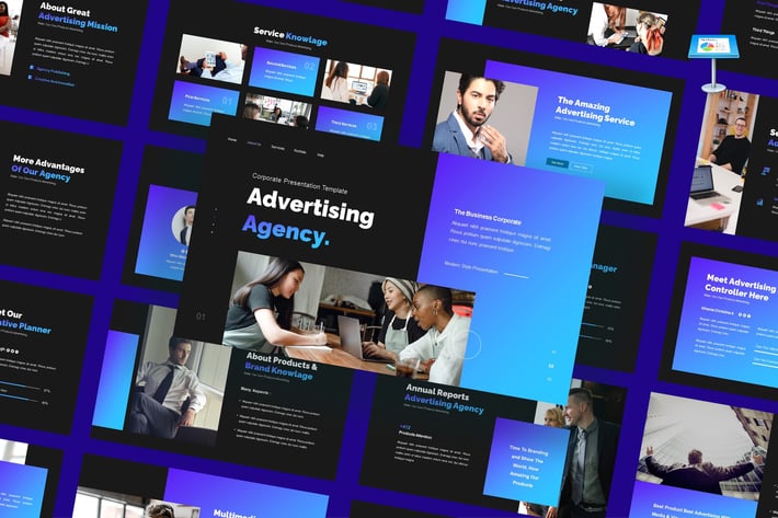 Advertising Agency - Business Keynote Template