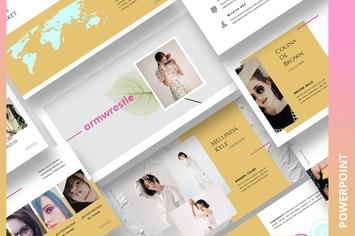 Armwrestle Fashion Ecommerce Powerpoint
