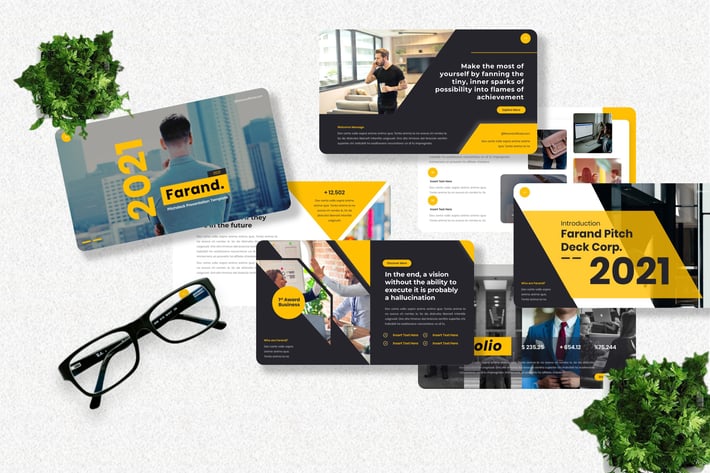 Farand - Pitch Deck Keynote Template