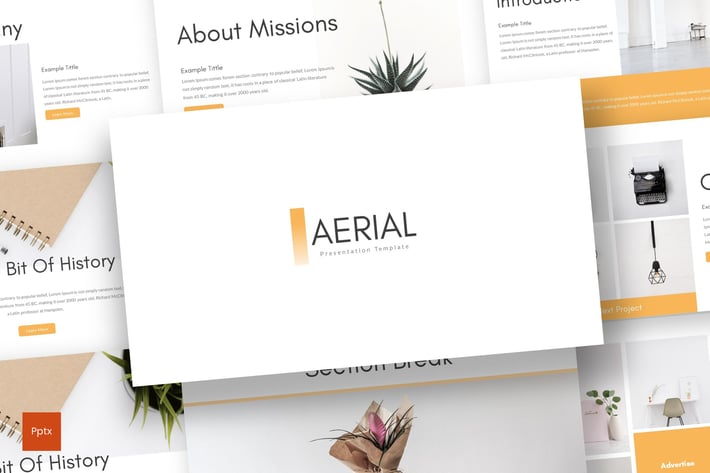Aerial - Powerpoint Template