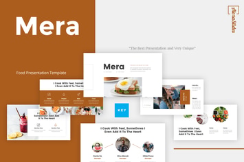 Mera - Food Keynote Template