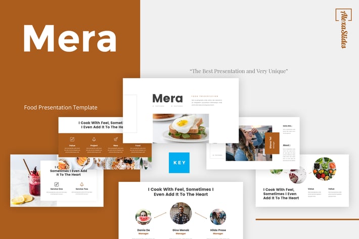 Mera - Food Keynote Template