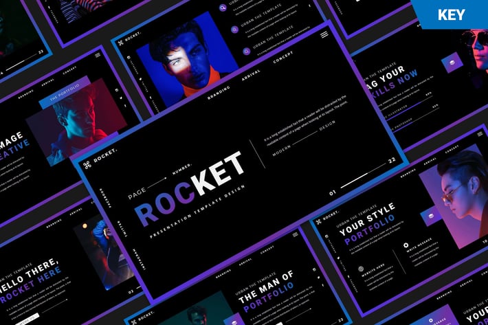 Rocket Keynote Template