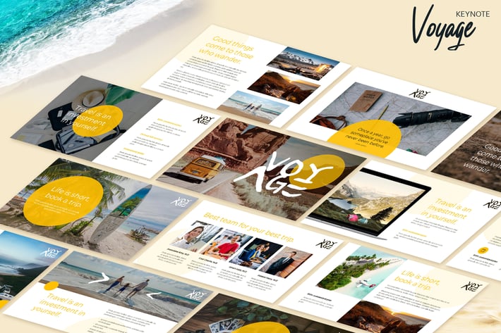 Voyage - Travel Business Keynote Template
