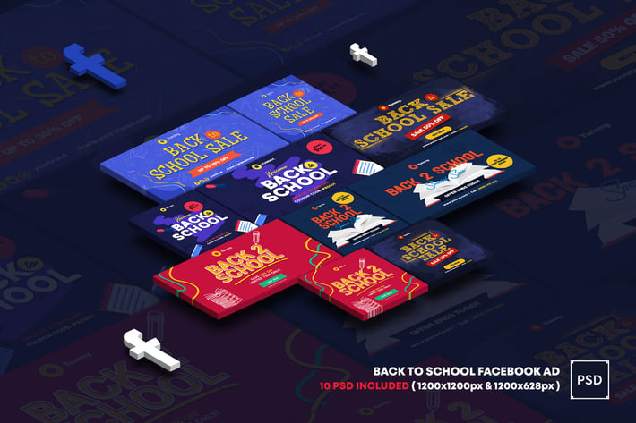 Back to School Facebook Ad