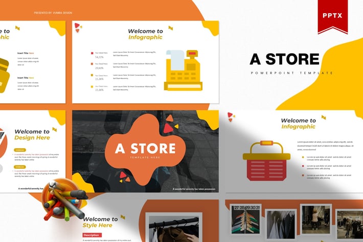 A Store | Powerpoint Template