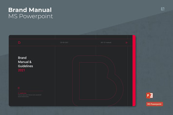 Brand Manual Powerpoint