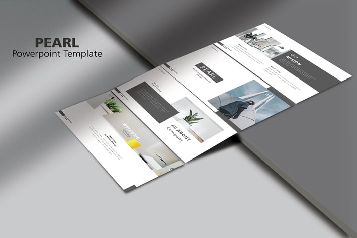 PEARL - Minimals Fashion Powerpoint Template