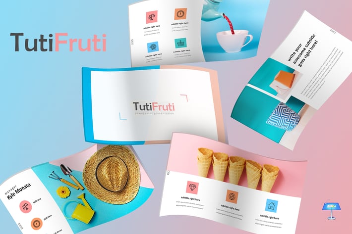 TutiFruti- Keynote Template